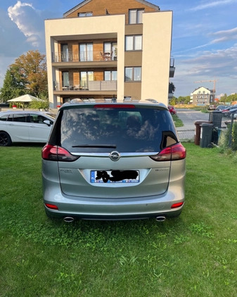 Opel Zafira cena 35000 przebieg: 159250, rok produkcji 2014 z Zabrze małe 106
